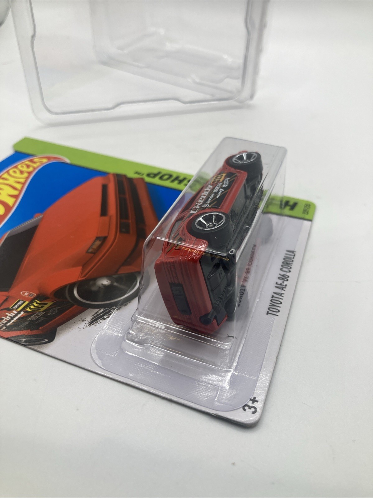 2015 Hot Wheels HW Workshop Toyota AE-86 Corolla Red Chrome Mc5 Variation Rare