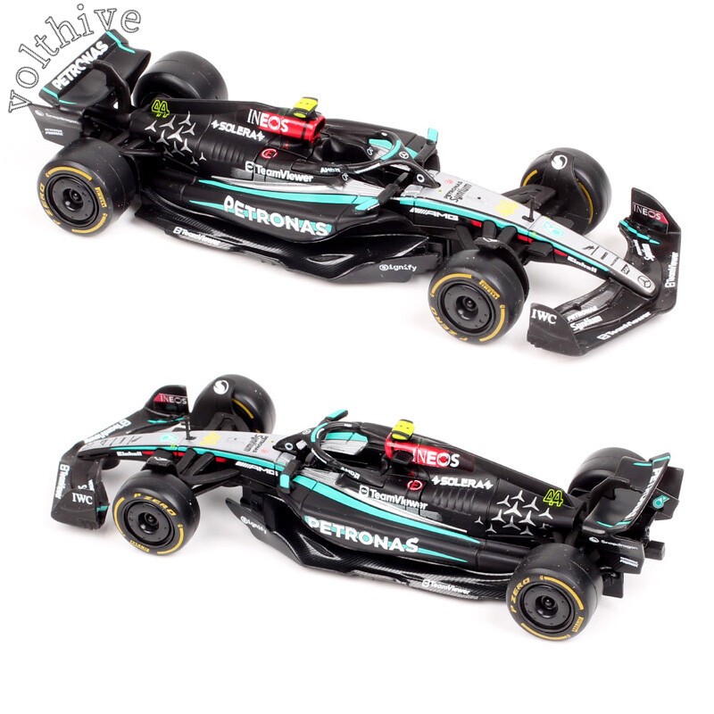 Bburago 1:43 Mercedes AMG W07 W10 W14 W15 #44 Lewis Hamilton F1 Collect Model