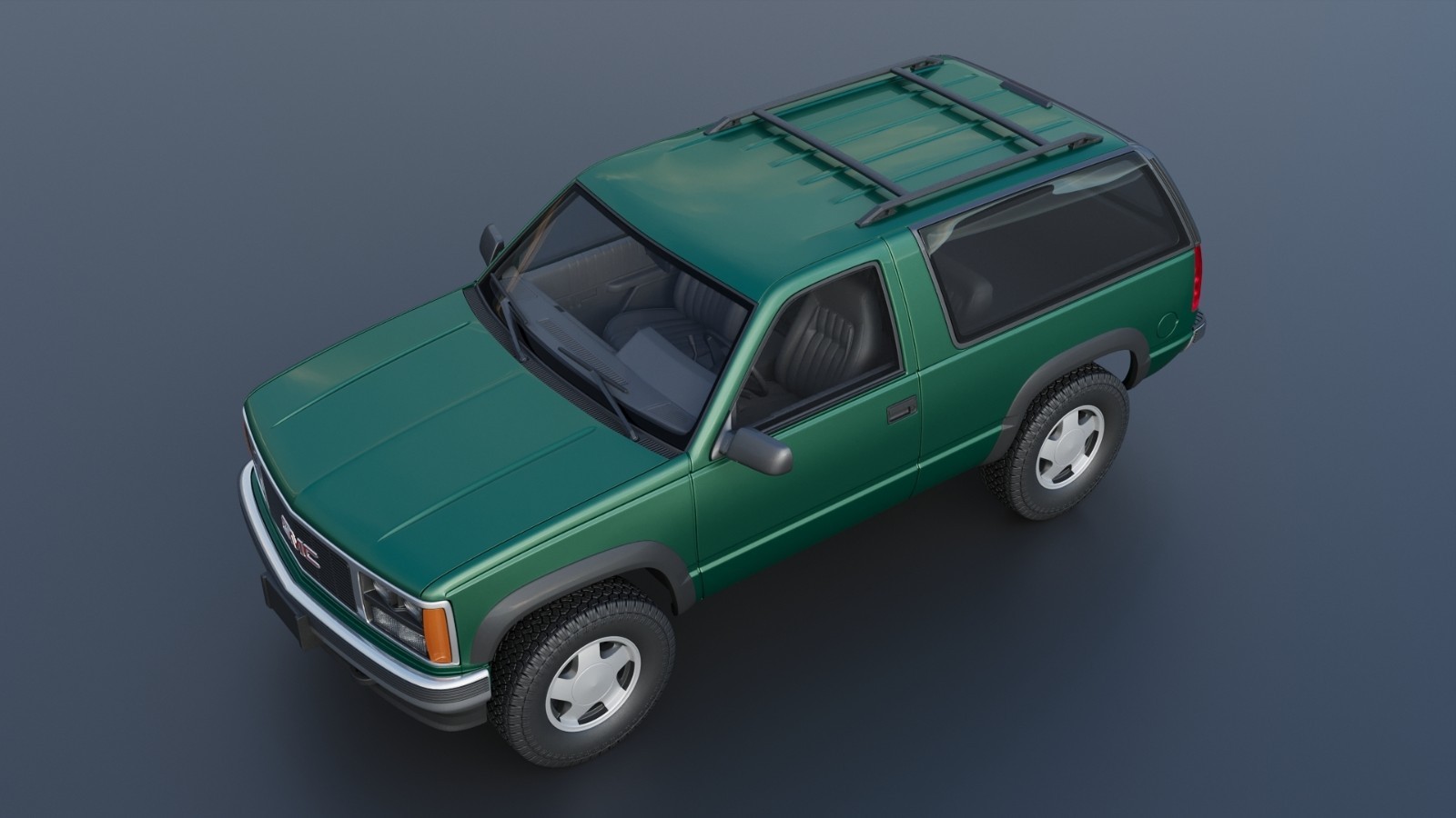 3d printed GMC Yukon 2 Door 1992 model car collectible replica