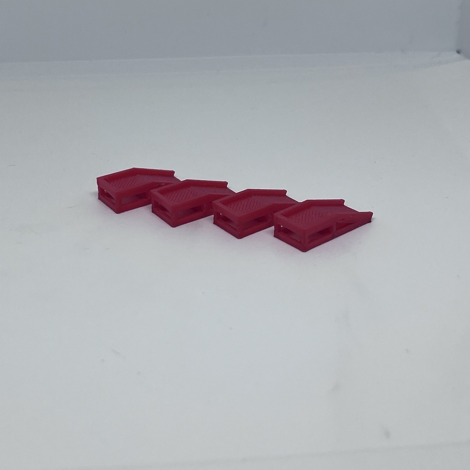 2 Sets 1:64 Scale Mechanic Ramps For HotWheels Matchbox