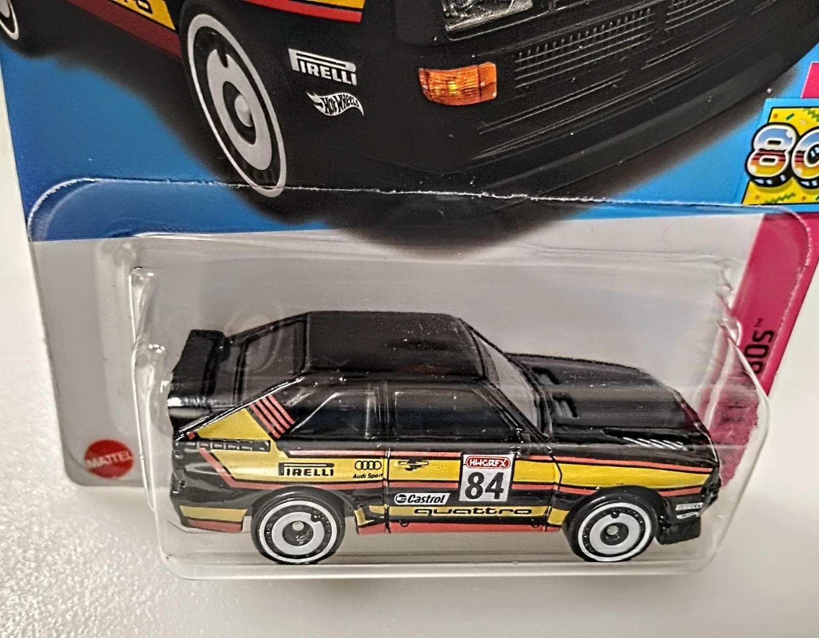 2023 Hot Wheels Black ’84 Audi Sport Quattro 152/250 HW: The ’80s 9/10