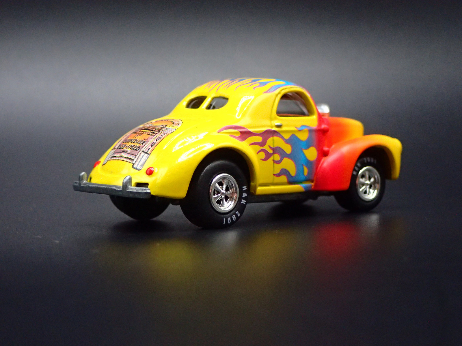 1941 41 WILLY’S COUPE NHRA HOT AUGUST NIGHTS 1:64 SCALE DIECAST MODEL CAR