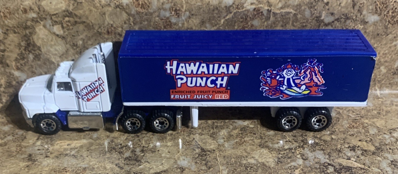 Matchbox Super Rigs FedEx, HAWAIIAN PUNCH, M&M’s,OREO, PIZZA HUT, PEPSI LOT OF 7