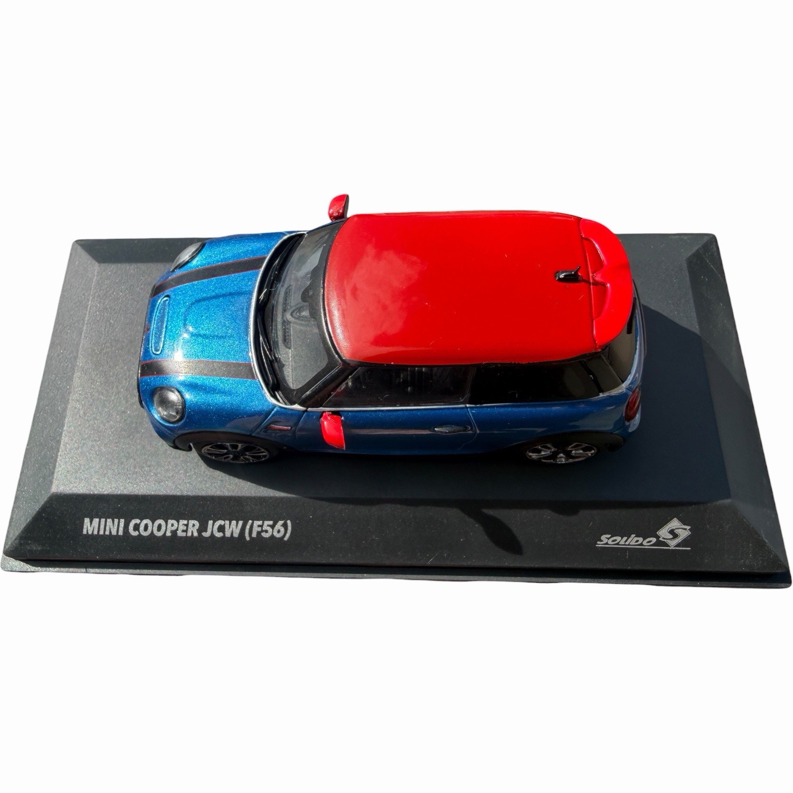 F56 MINI Cooper S John Cooper Works Blue Diecast car 1:43 Scale