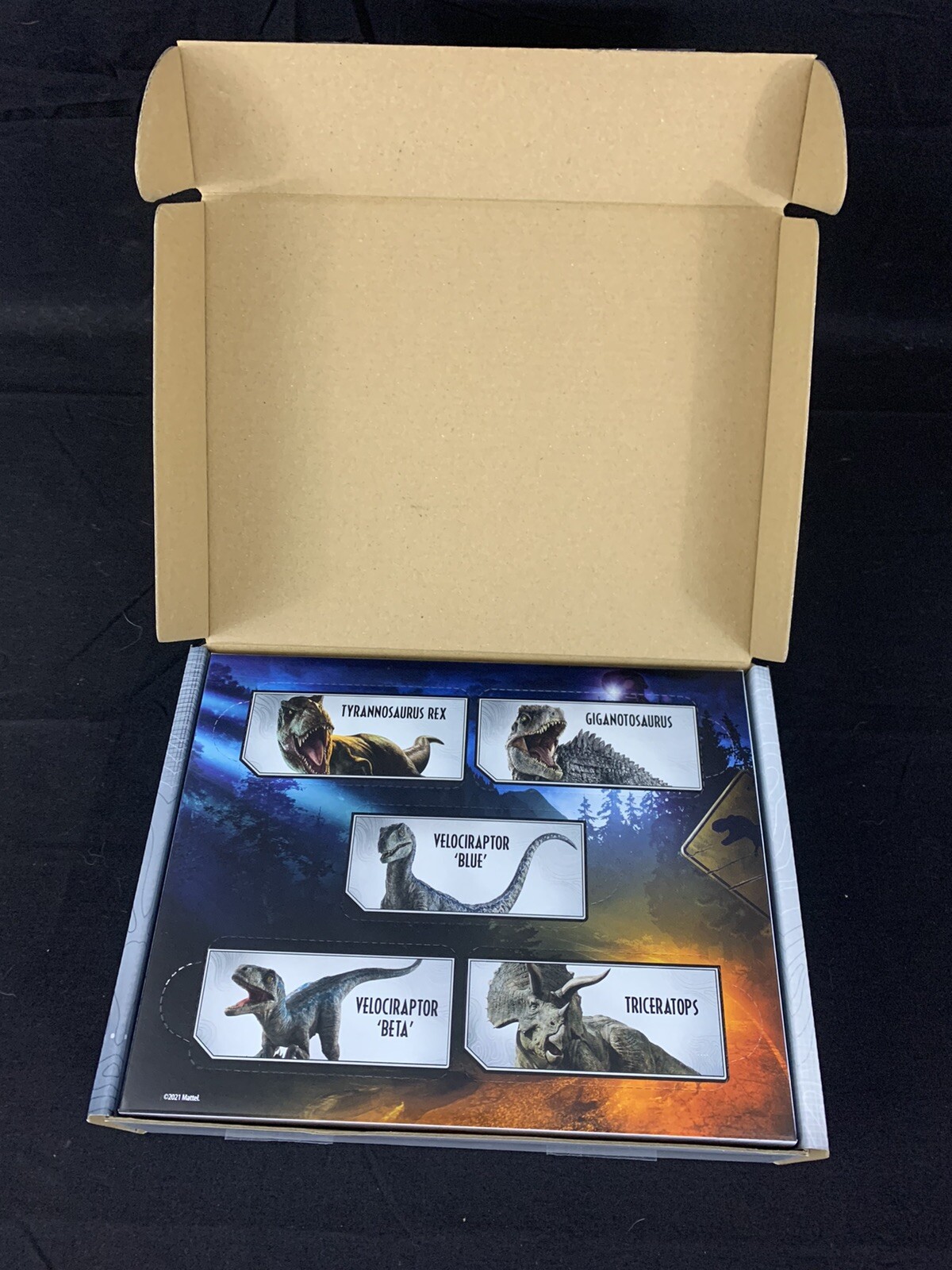Hot Wheels Jurassic World Dominion 5 Pack Character Cars Set (Mattel) 2022 NIB