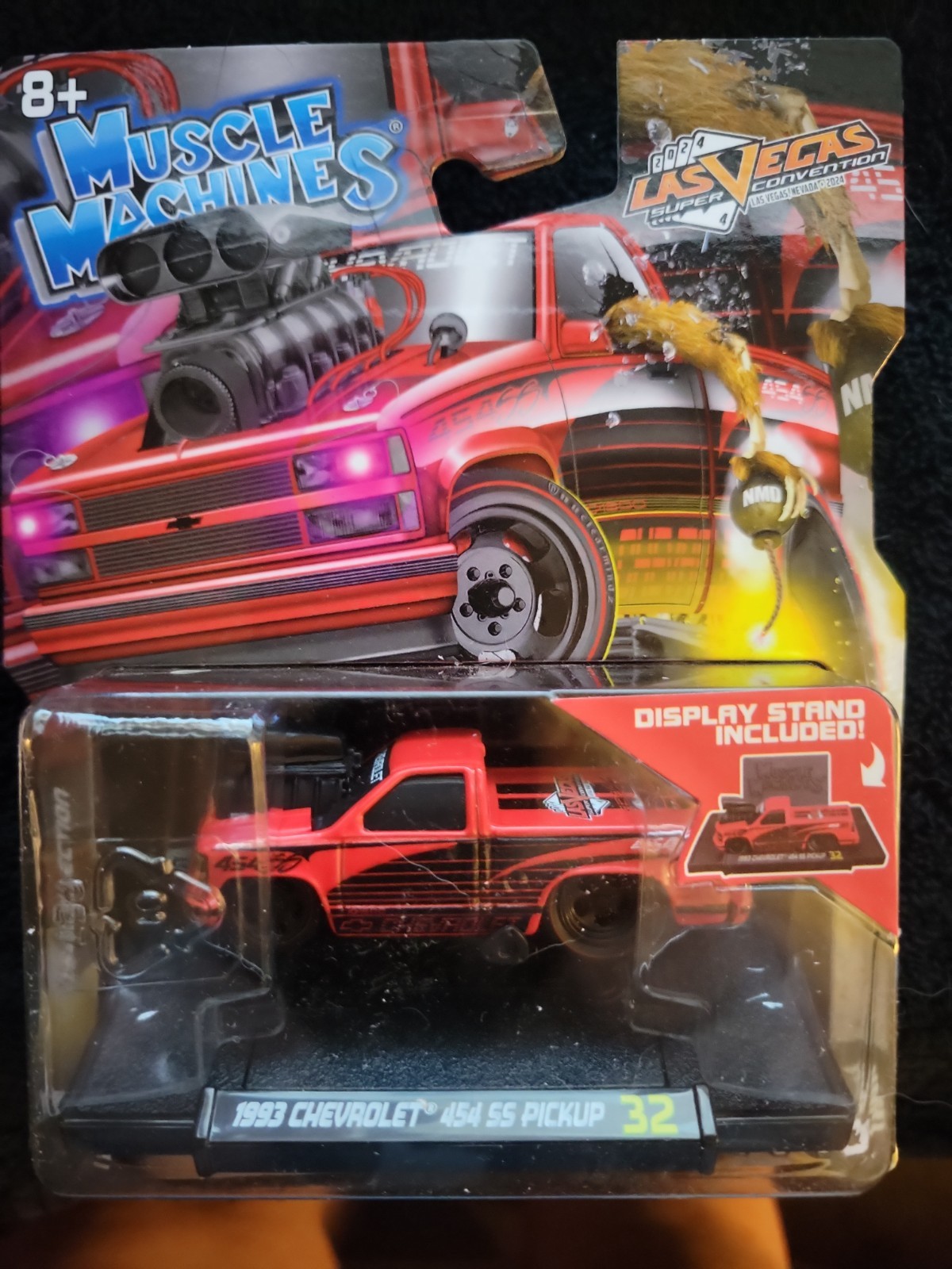 muscle machines 1/64 weekend of wheels 1993 chevrolet ss 454 pickup