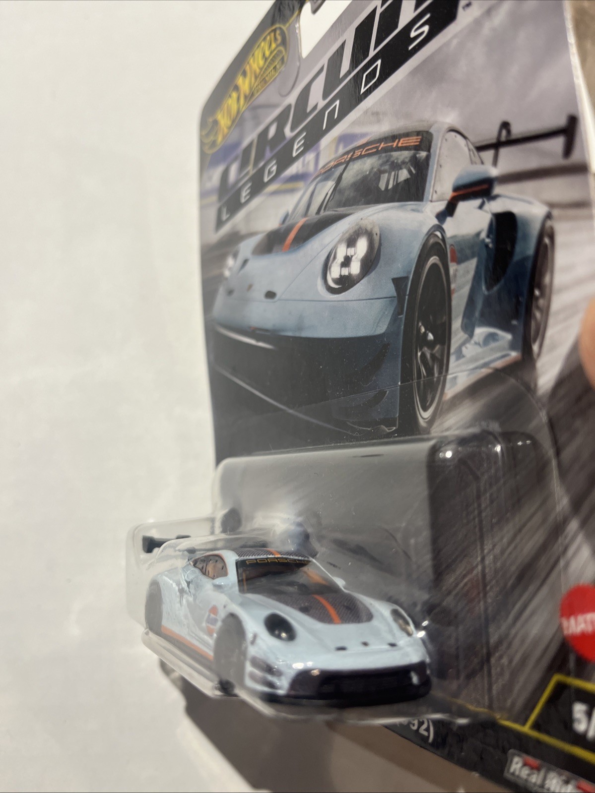 Hot Wheels Porsche 911 GT3 R 992 – Gulf Blue JBK65 5/5 – 2025 Circuit Legends