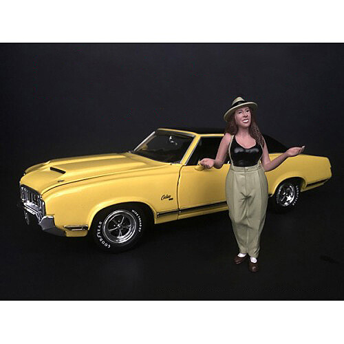 “HANGING OUT II” TANYA FIGURINE FOR 1/18 SCALE MODELS BY AMERICAN DIORAMA 38188