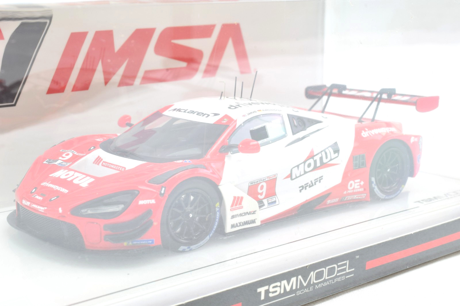 TSM-Model “Senna” McLaren 720 GT3 EVO-2024 Course de Monterey 1:43 Car TSM430811
