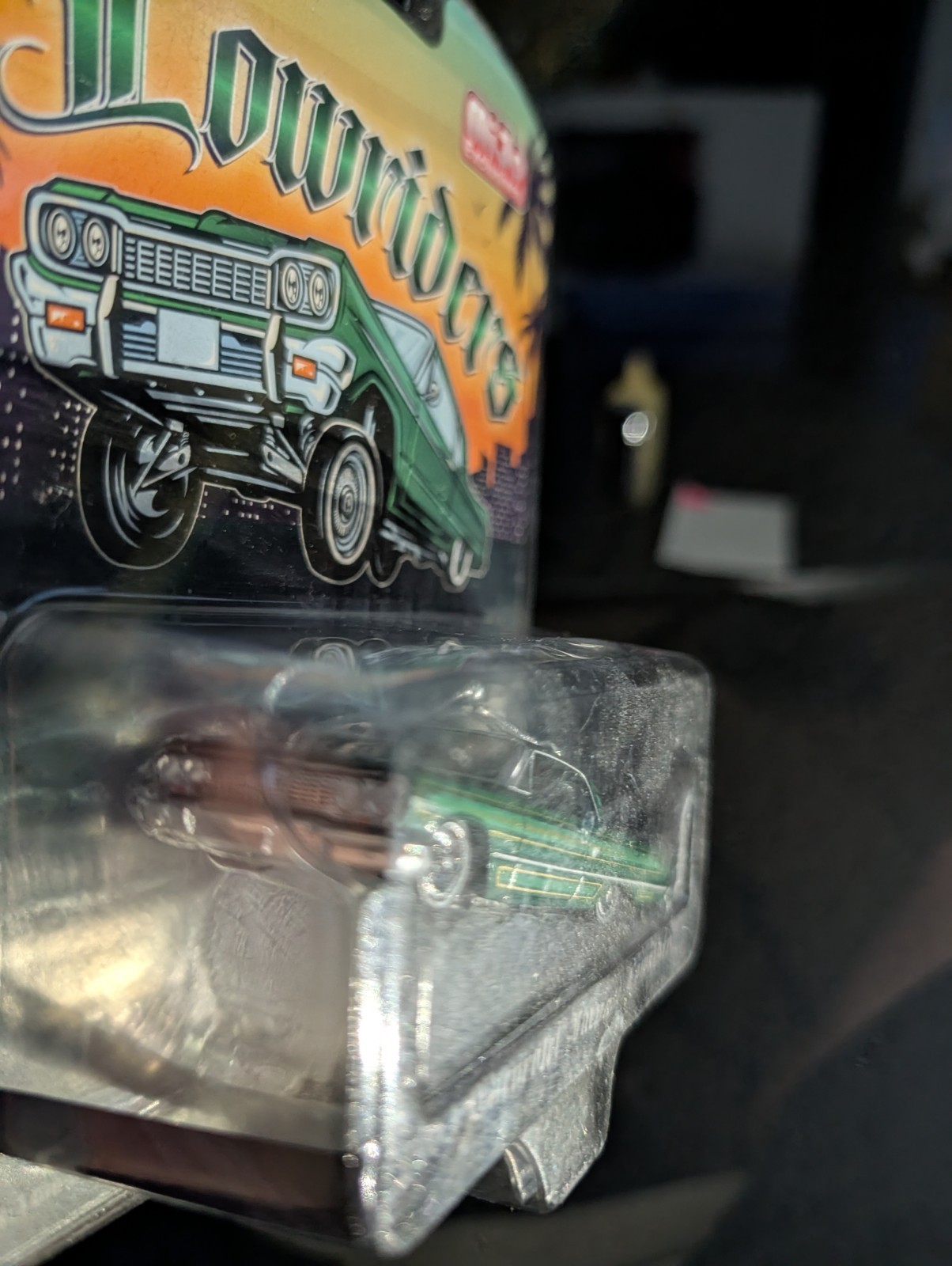 GreenLight Lowriders 1:64 1963 Chevrolet Impala Lowrider Green Diecast MiJo