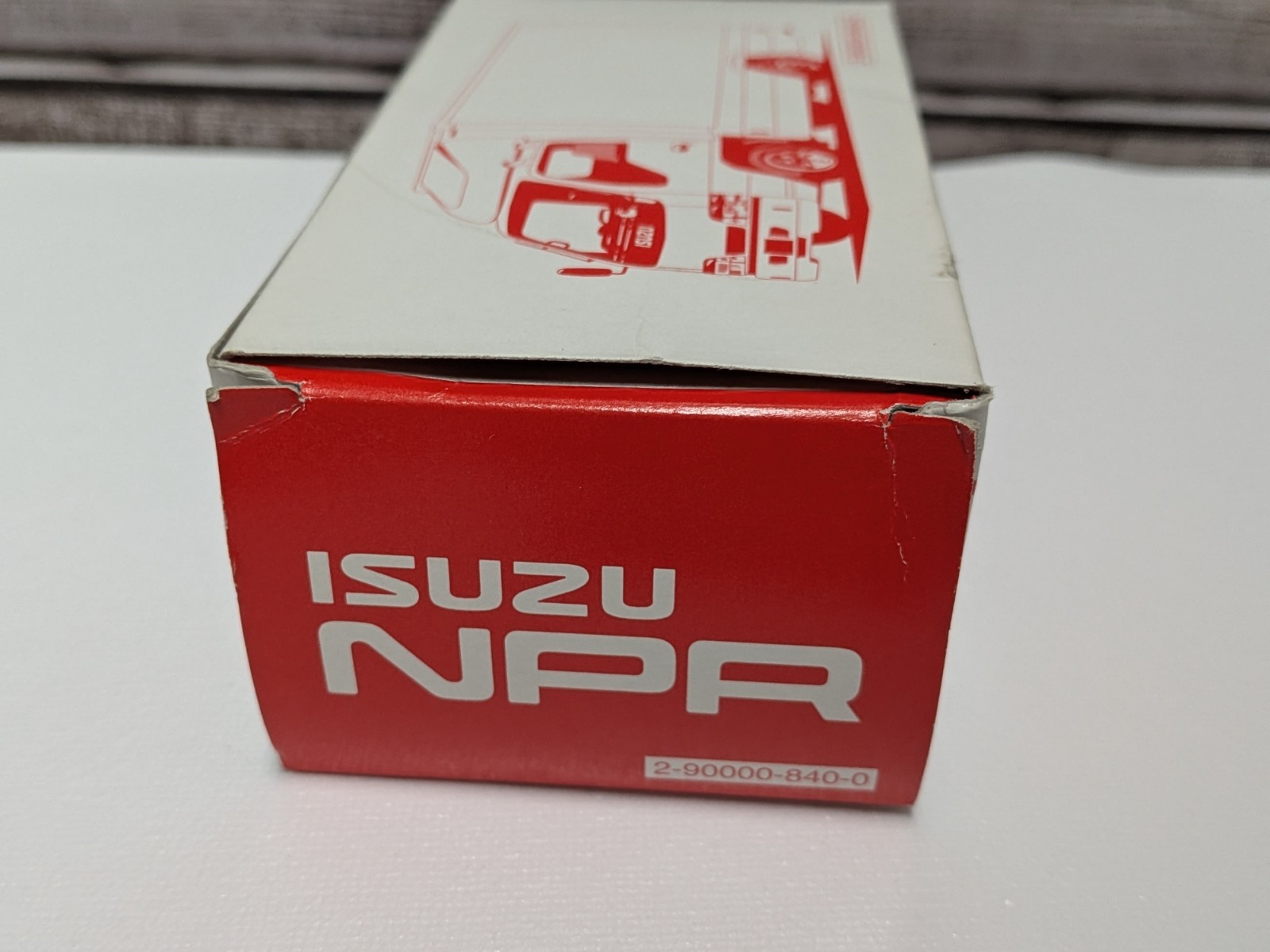 Isuzu NPR Diecast Collector Box Truck