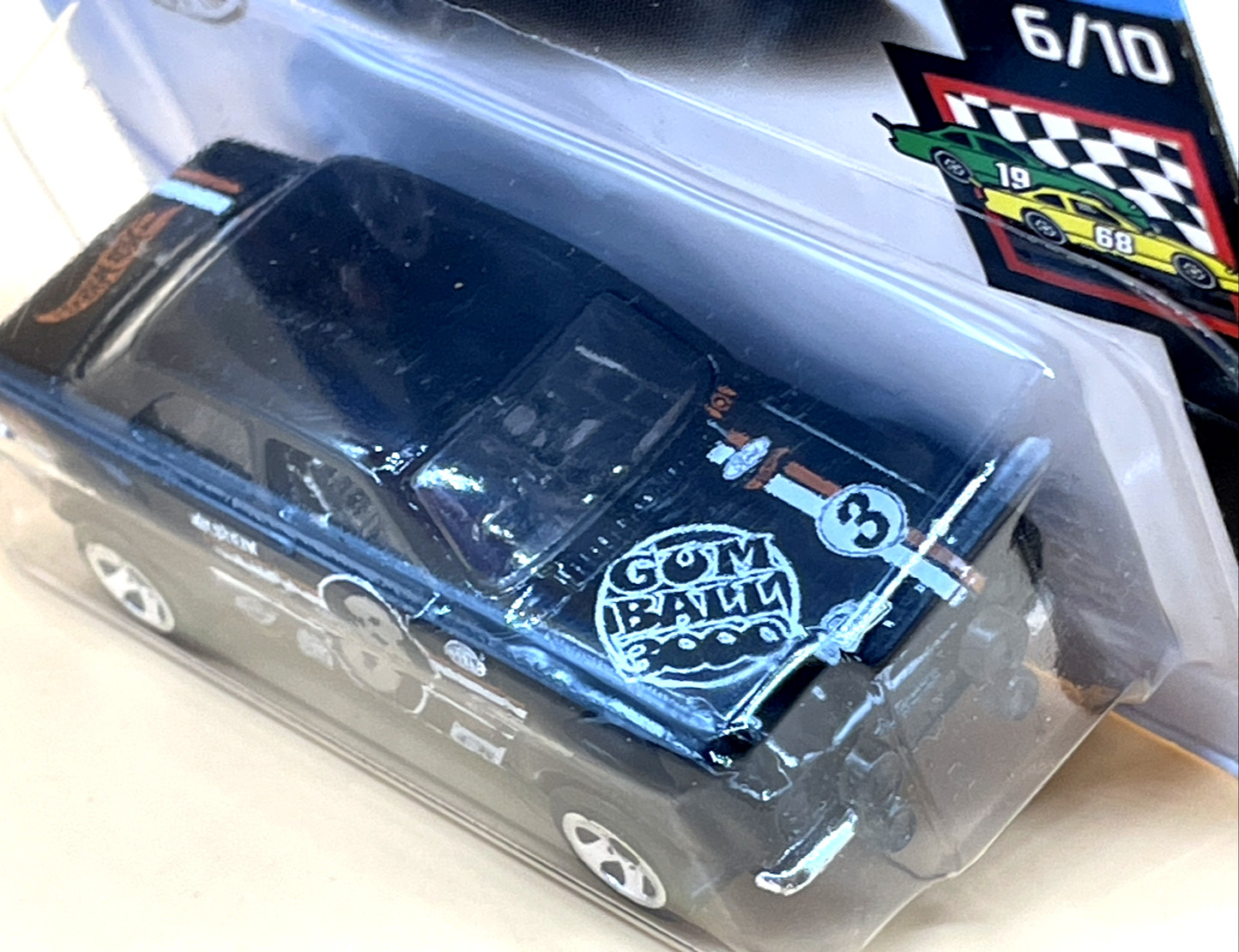 Hot Wheels Ford Escort RS1600 Gumball 3000 HW Rally Long Card Sealed