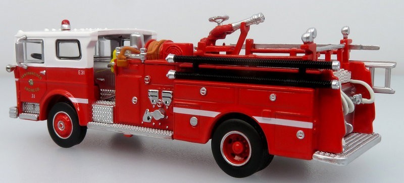1974 Ward LaFrance Fire Engine: San Francisco Fire Department – Engine 31 1:87