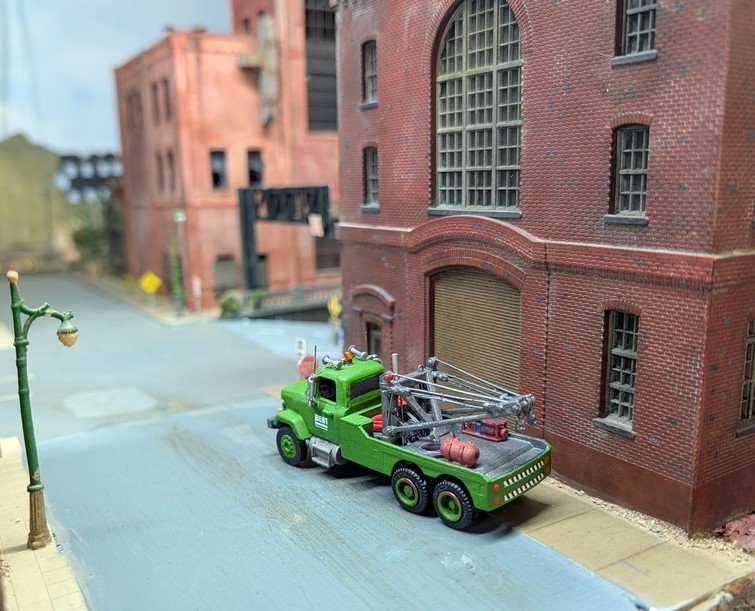 1/87 HO Scale Custom Built 3D Printed 1970 GMC 9500 Heavy Duty Wrecker Tow Truck