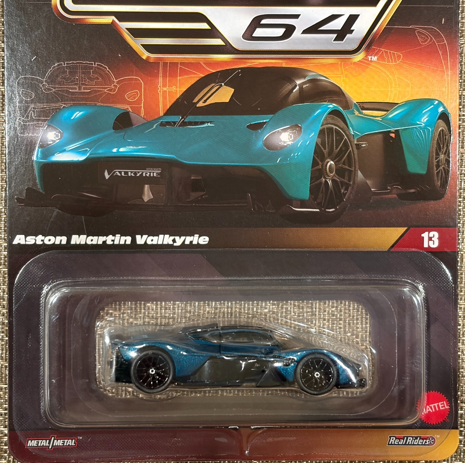 2025 Hot Wheels Elite 64 Aston Martin Valkyrie , Factory sealed , Free shipping