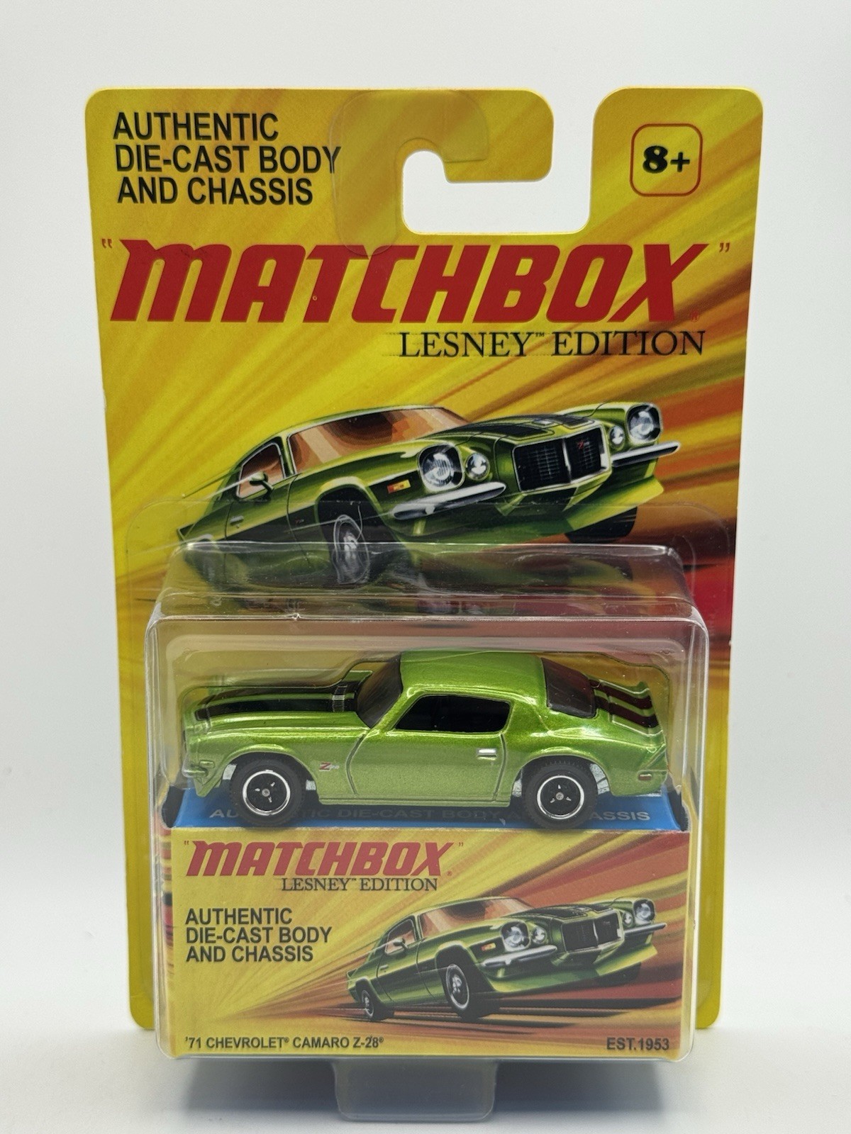 Matchbox Lensey Edition ’71 Chevrolet Camaro Z-28 – 1:64 Diecast Car
