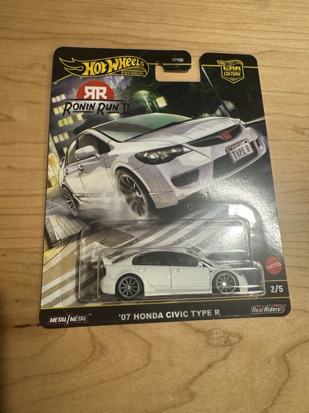 Hot Wheels 2025 Ronin Run II Car Culture M Set Of 5 Cars Premium