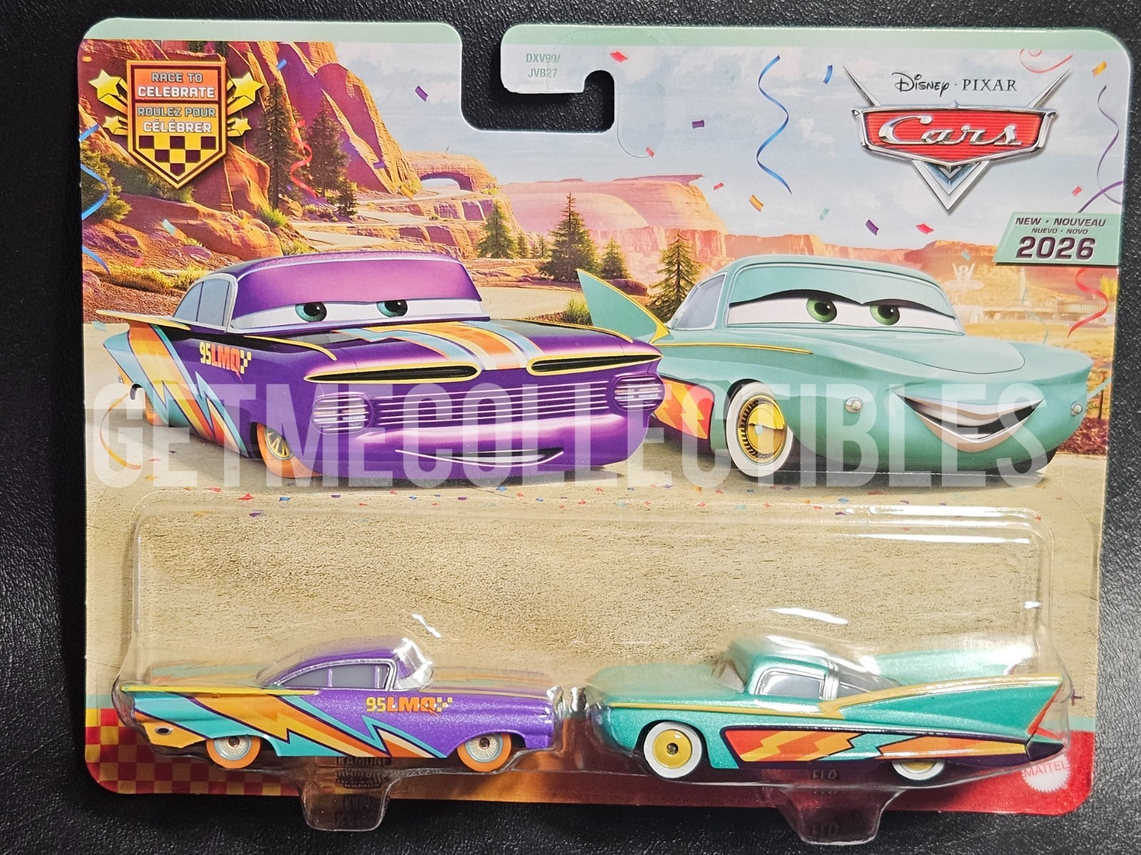12 DISNEY PIXAR CARS 2 PACK CASE G SEALED RACE CELEBRATE 20th 2026 FREE SHIPPING