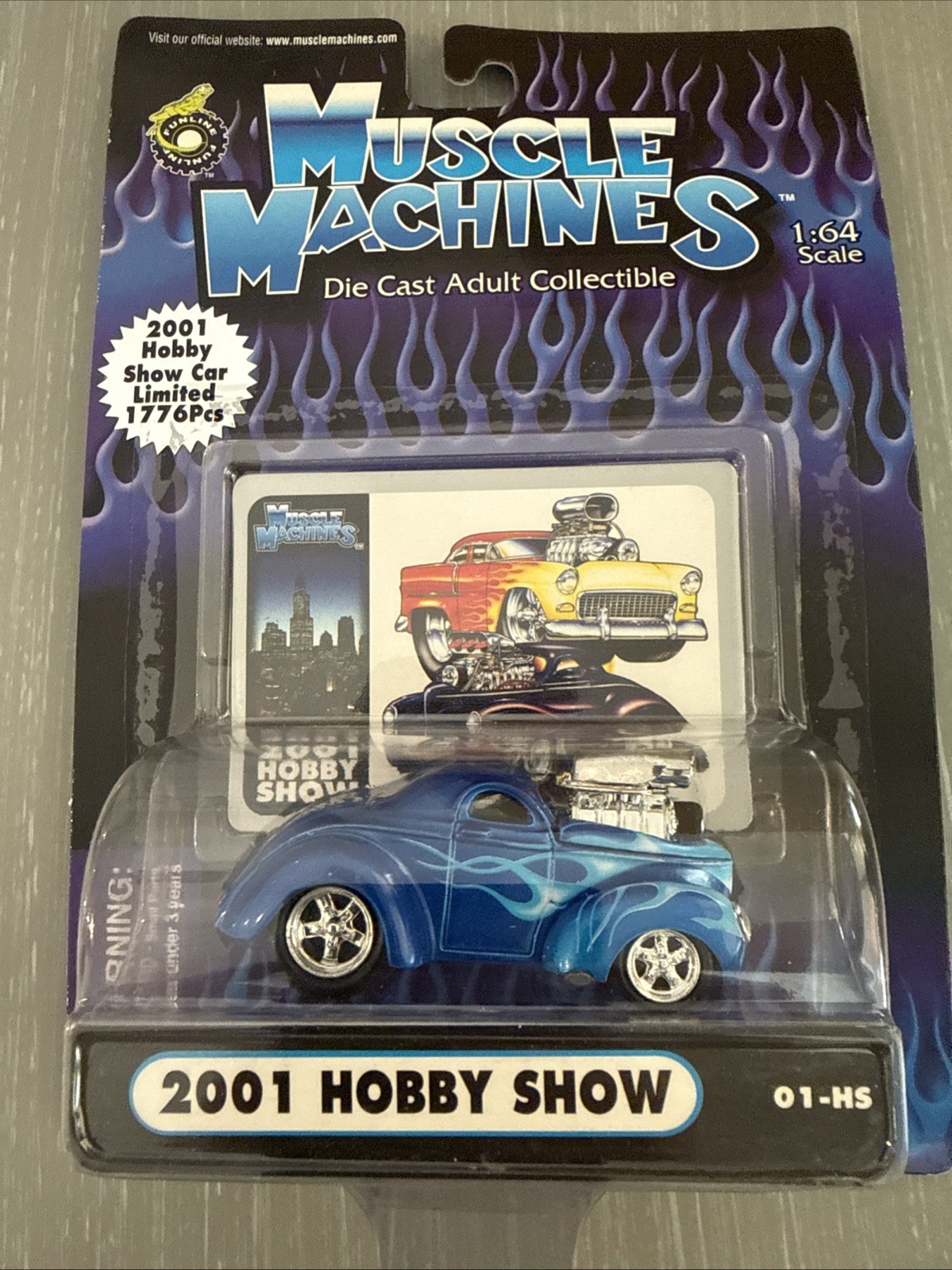 muscle machines 1/64 Thank You And 2001 Hobby Show Editions. LIMITED