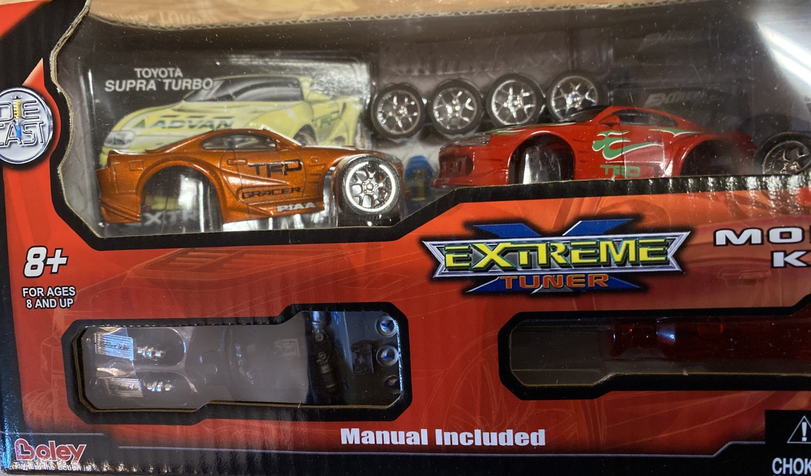 BOLEY Toyoa Supra Turbo Extreme Tuner Model Kit 1:55 Scale NEW