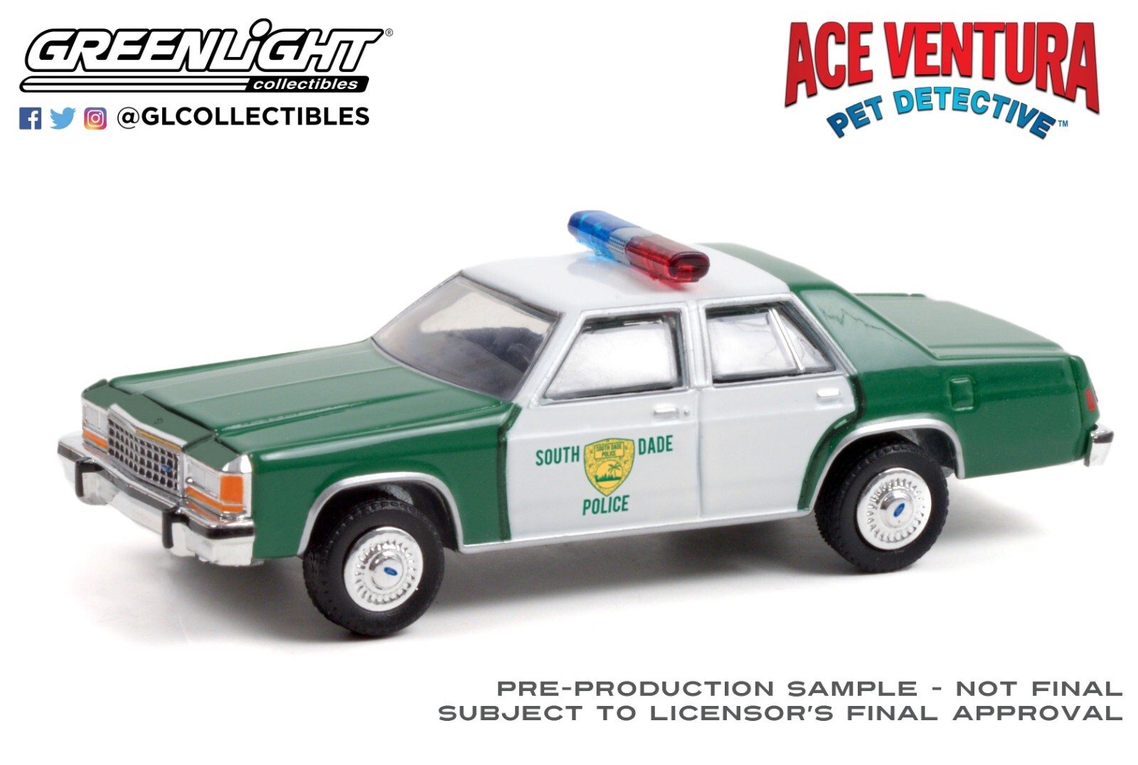 GREENLIGHT COLLECTIBLES HOLLYWOOD SERIES 33 COMPLETE SET OF 6 VEHICLES! WICK ACE