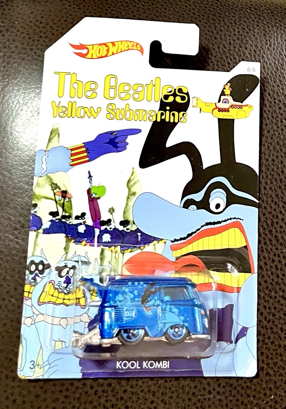 🏁 Hot Wheels The Beatles Yellow Submarine Kool Kombi Walmart Exclusive 1/64 🏁