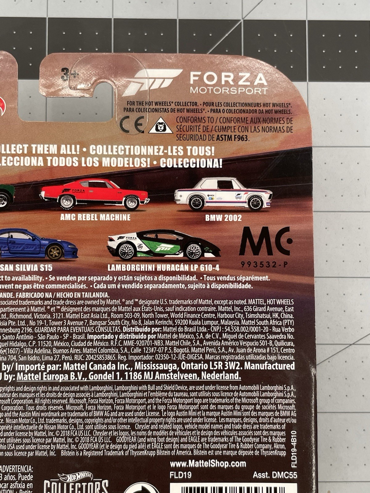 Hot Wheels Retro Entertainment Series Forza Motorsport 4/5 Nissan Silvia S15