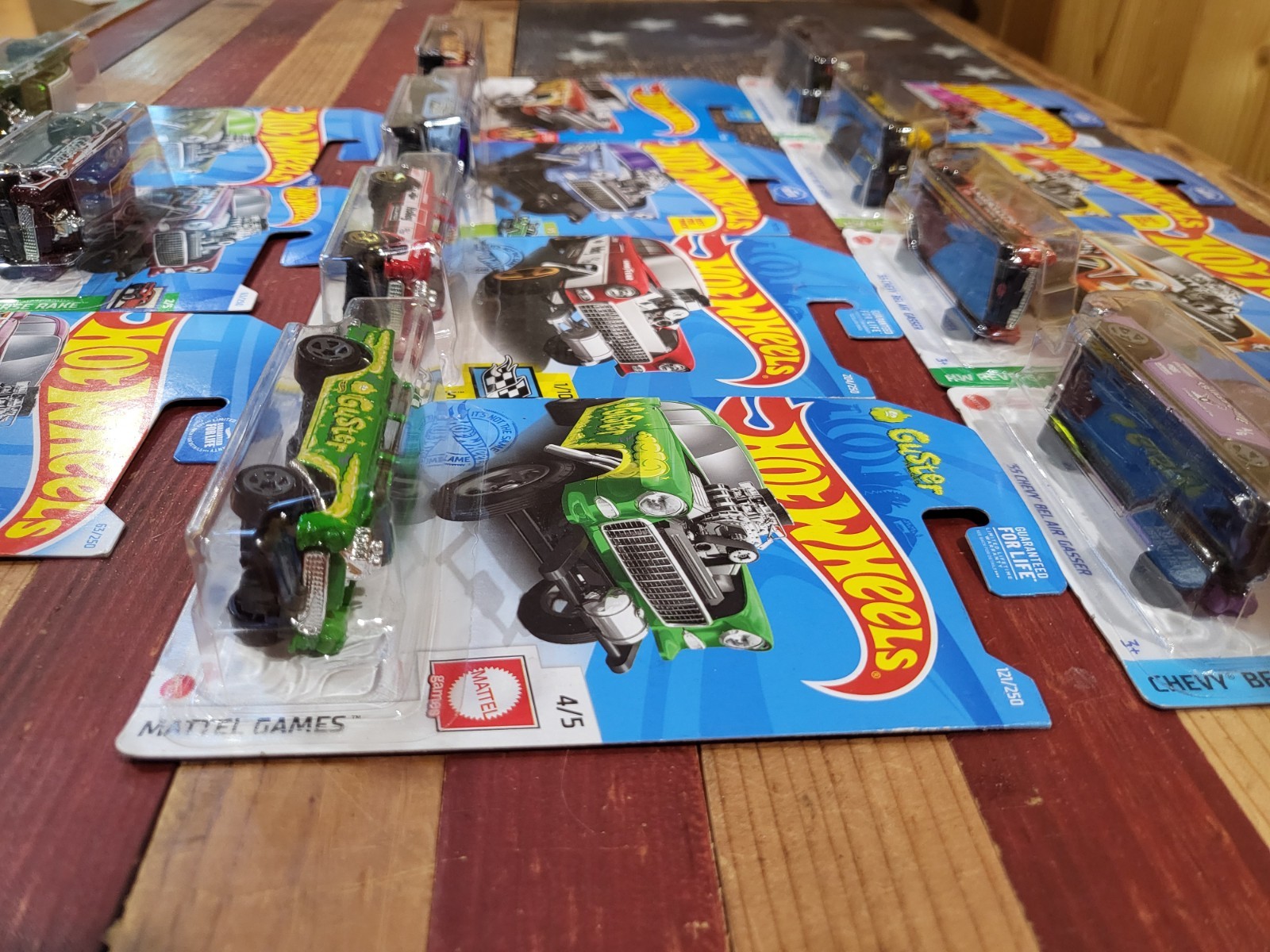 Hot Wheels ’55 Chevy Bel Air Gasser Lot Of 11. Zamac, Collector, Tri Five…