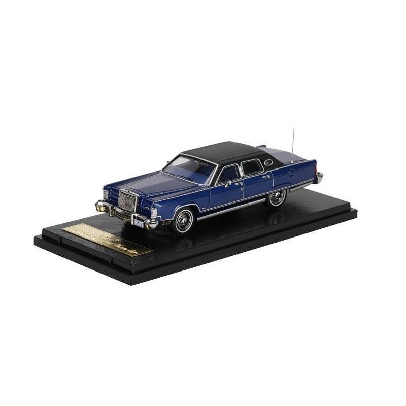 1PC Turning Crush x Sunstar 1979 Lincoin Continental Town Diecast 1/64 Scale Car