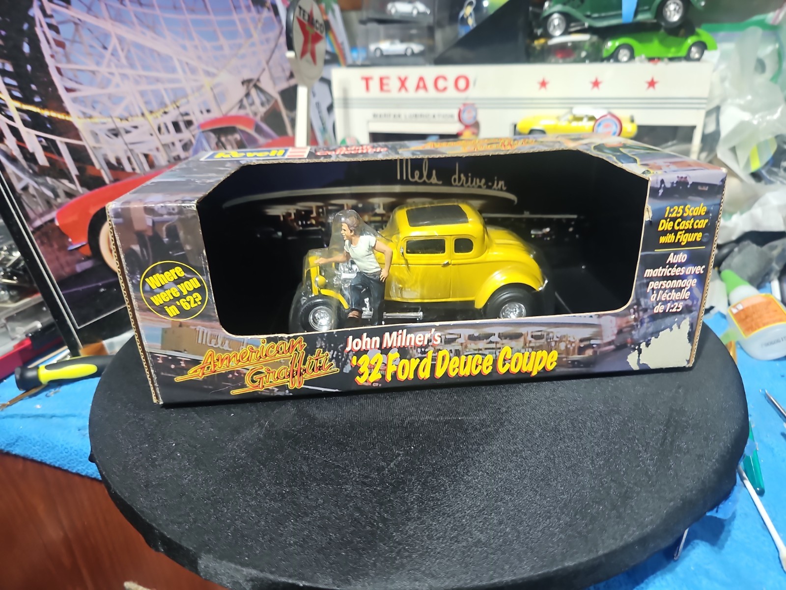 VINTAGE RARE REVELL AMERICAN GRAFFITI 1:25 FORD 1932 DEUCE COUPE JOHN MILNERS