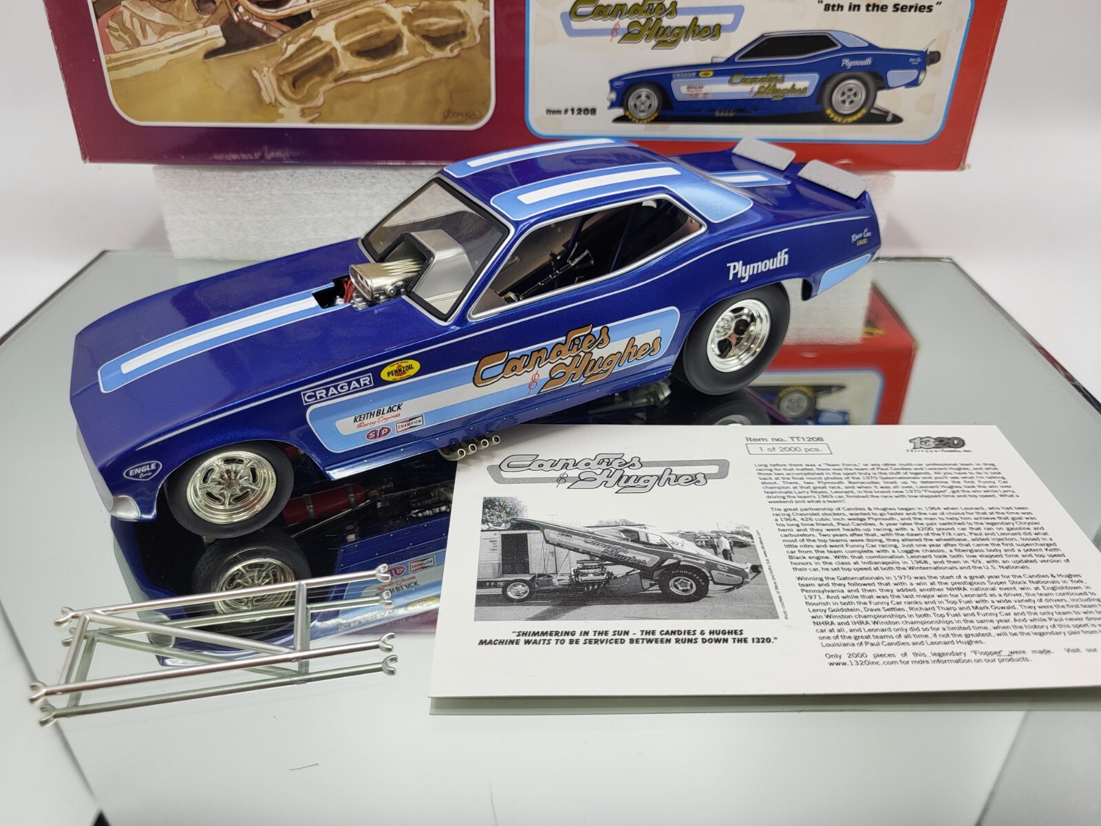 1320 THE FLOPPERS 1970 PLYMOUTH CUDA “CANDIES & HUGHES” **VERY RARE/READ DESCRIP