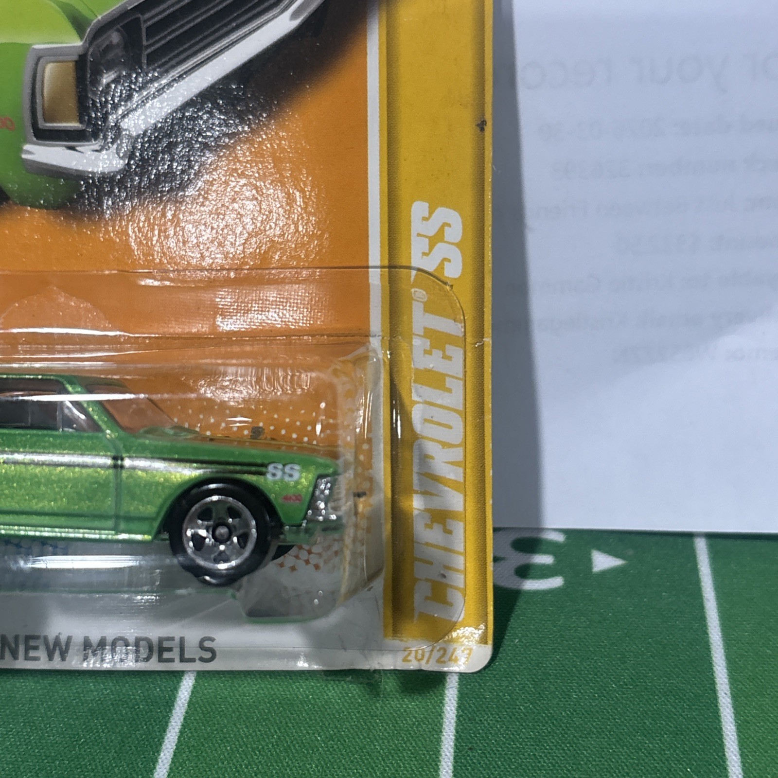Hot Wheels 2012 New Models – Chevrolet SS (Green) #20