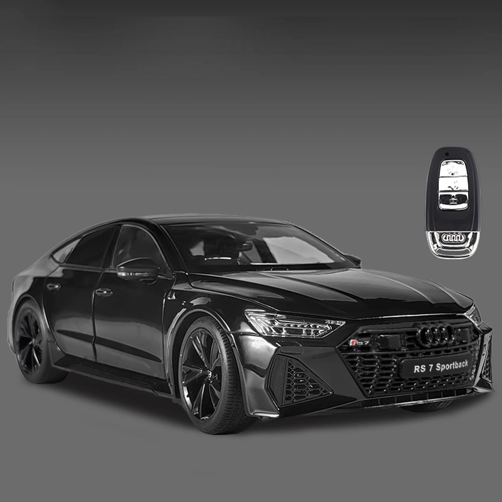 1:18 Audi RS7 Sportback Alloy Diecast Model Car Collectible Miniature Toy Birthd