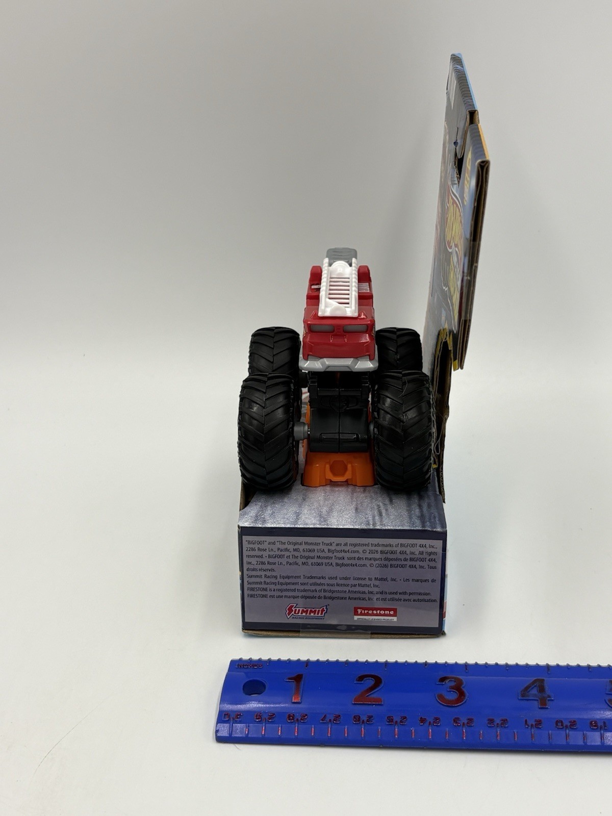 2026 Hot Wheels Monster Trucks Attack Pack HW 5-Alarm Red Fire Truck