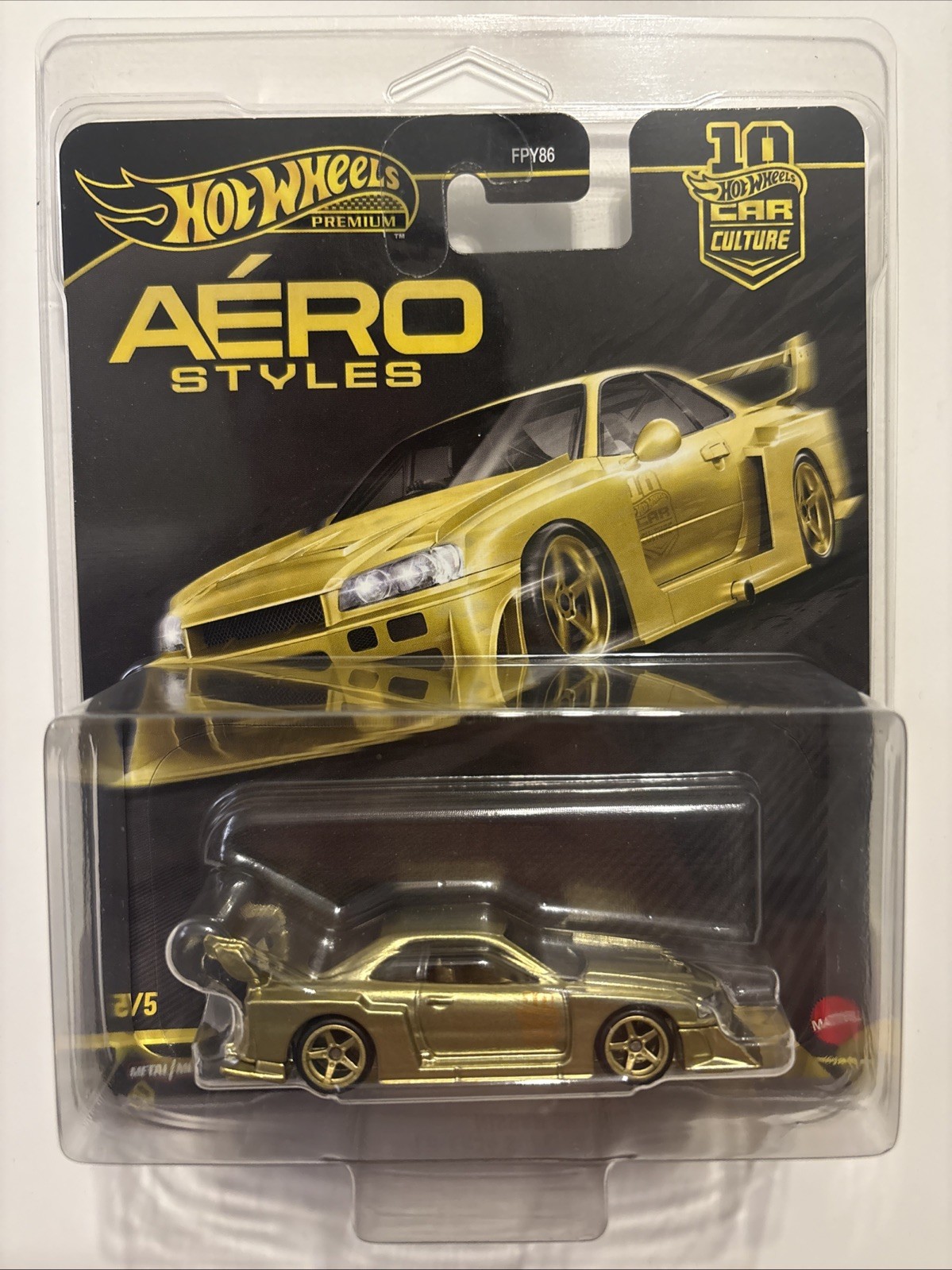 Hot Wheels Premium Aero Styles LB-ER34 Super Silhouette Nissan Skyline 0/5 Chase