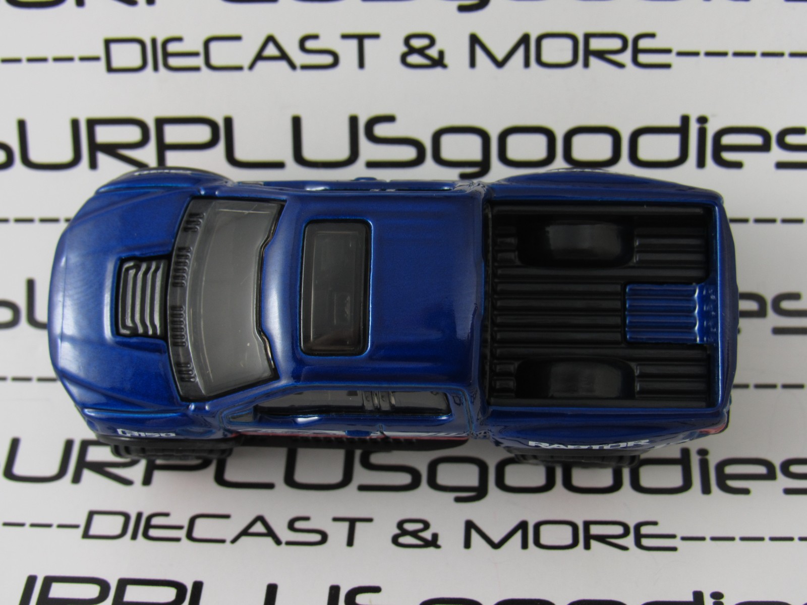 Hot Wheels LOOSE 2017 ’17 FORD F150 F-150 RAPTOR Custom Swap w/Real Riders R