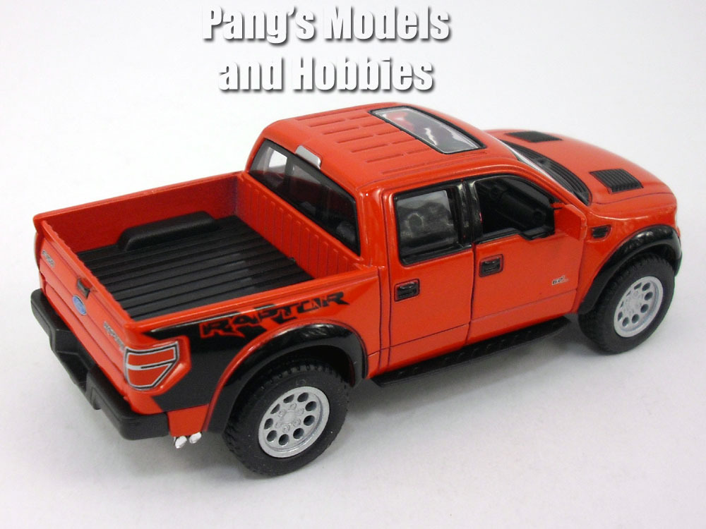 Ford F-150 SVT Raptor 1/46 Scale Diecast Metal Model by Kinsmart – RED SOLID