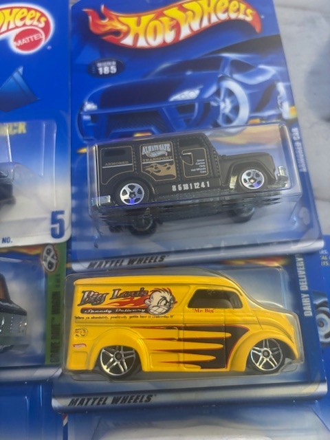 Hot Wheels Truck collection, (ice cream, armored, dairy delivery) NIB you pick