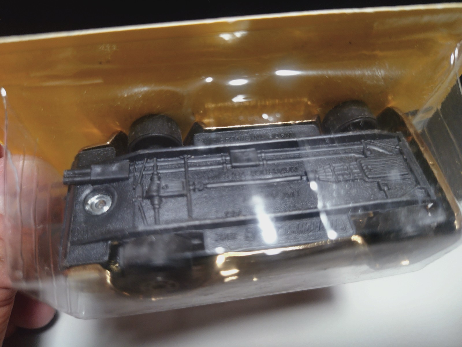 Vintage Rare Matchbox FIAT ABARTH BULGARIA 1982 GOLD