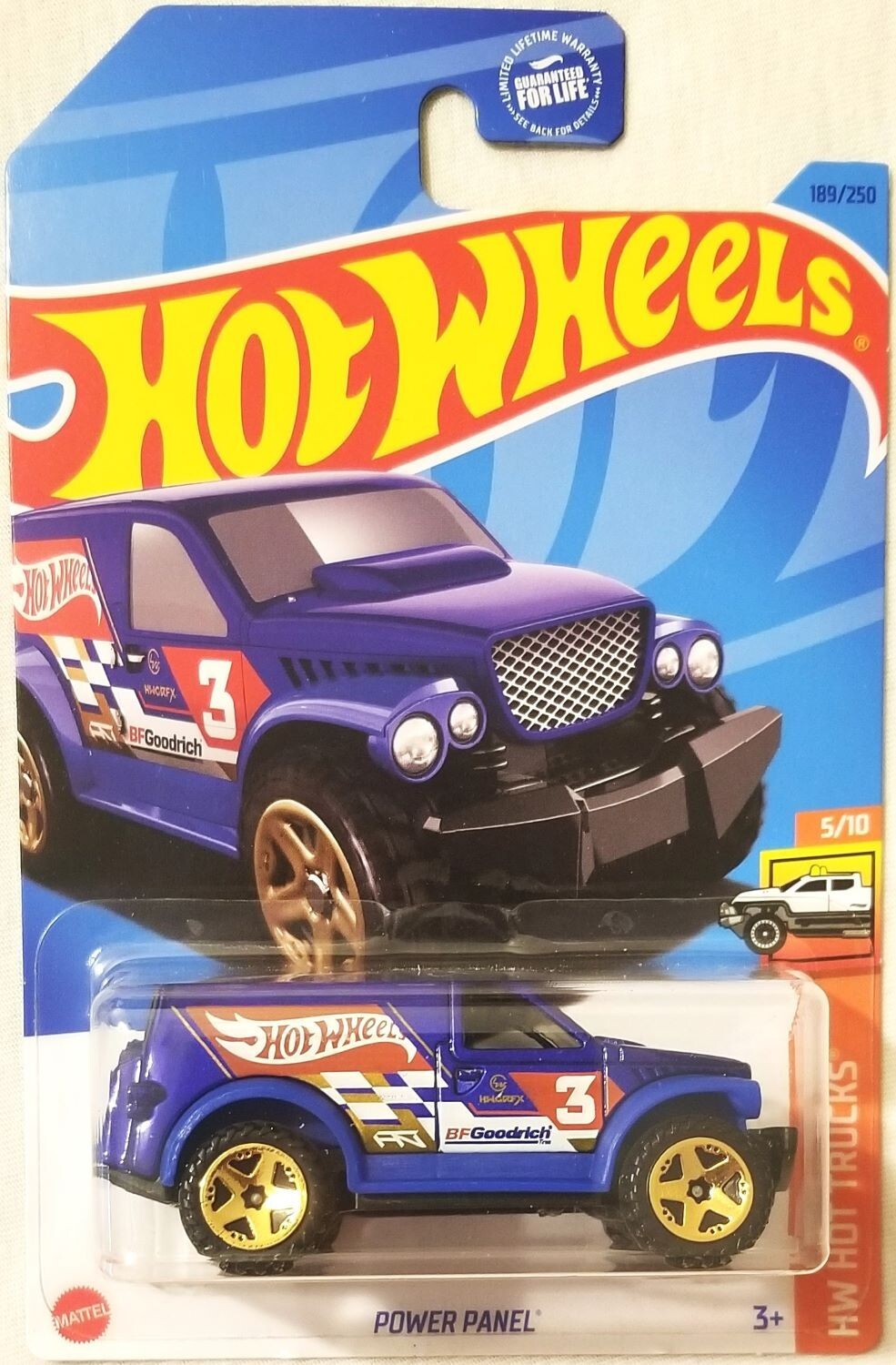 Hot Wheels – 2023 HW Hot Trucks 5/10 Power Panel 189/250 (BBHKJ01)