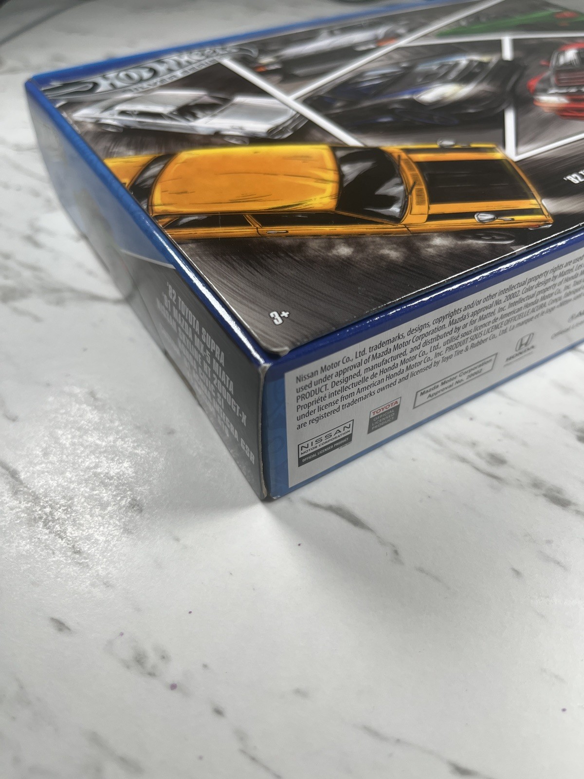 Hot Wheels Japanese Silver Series 6 Car Box Set Toyota Honda Nissan JDM Combine