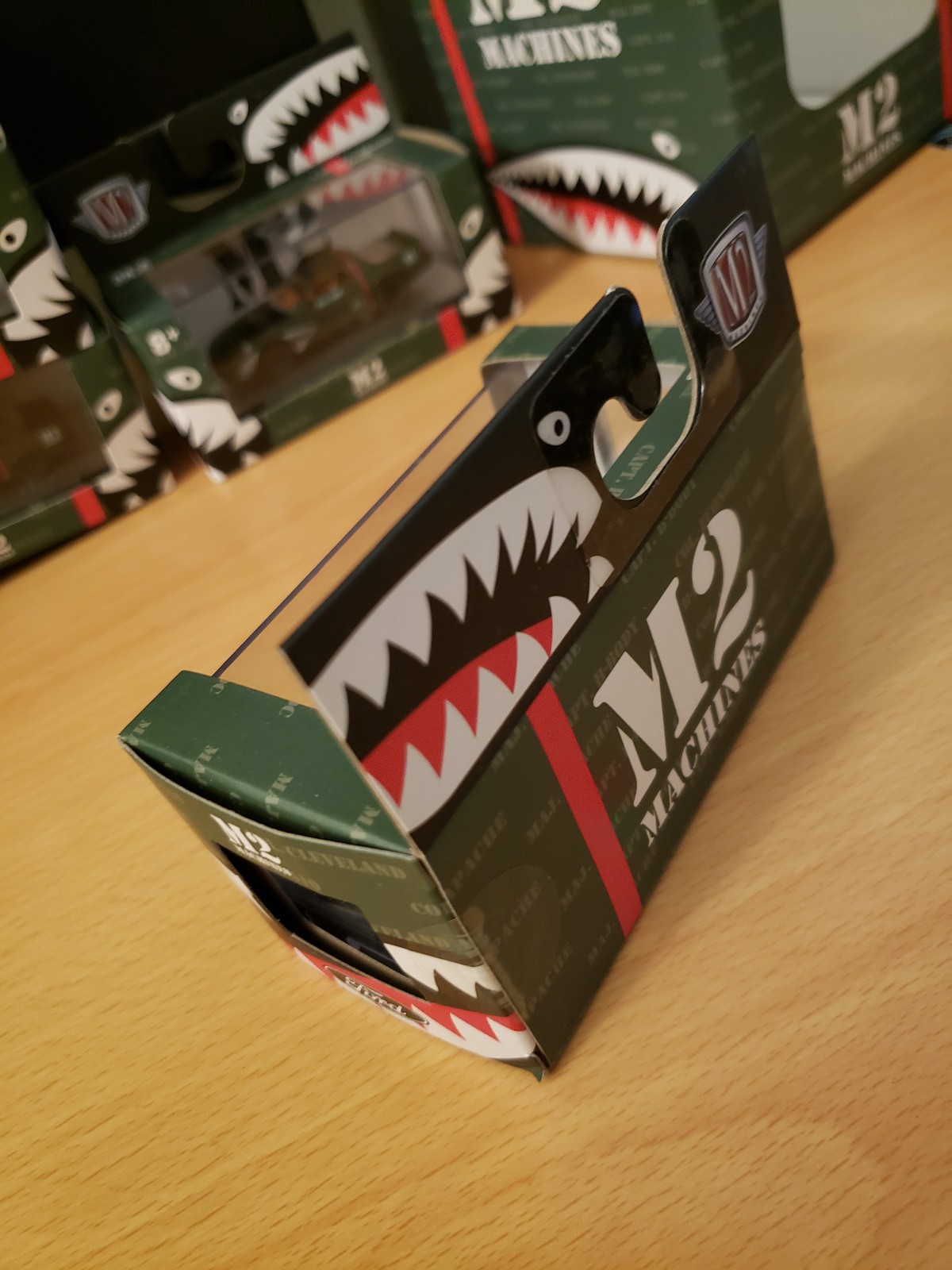 M2 Machines Military Tiger Shark Mouth – Set of 6 IN FACTORY SLEEVE