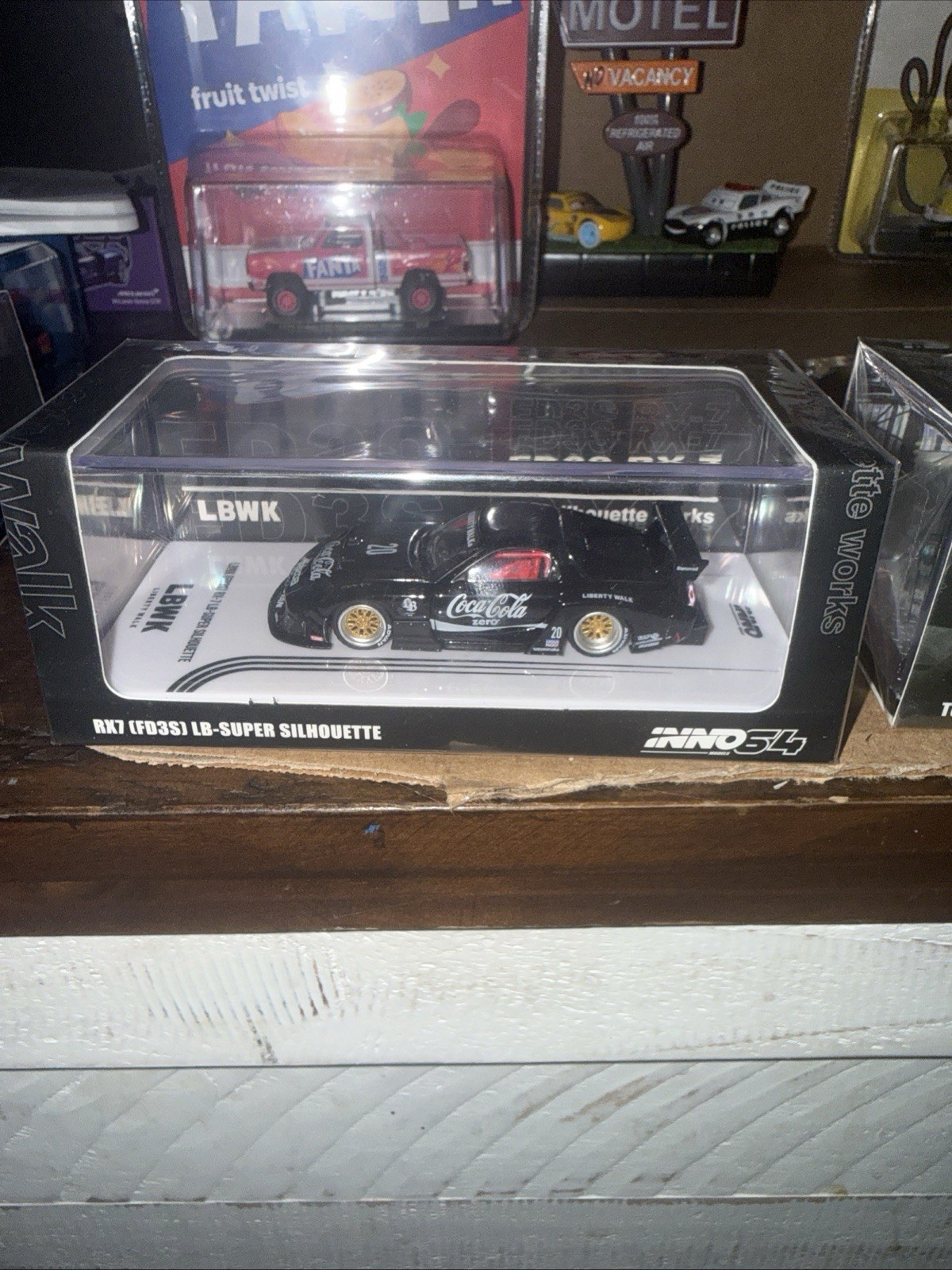 Inno64 JDM Bundle RX-7 LB Super Silhouette AE86 Levin & Pandem E30 M3 1:64 Coke