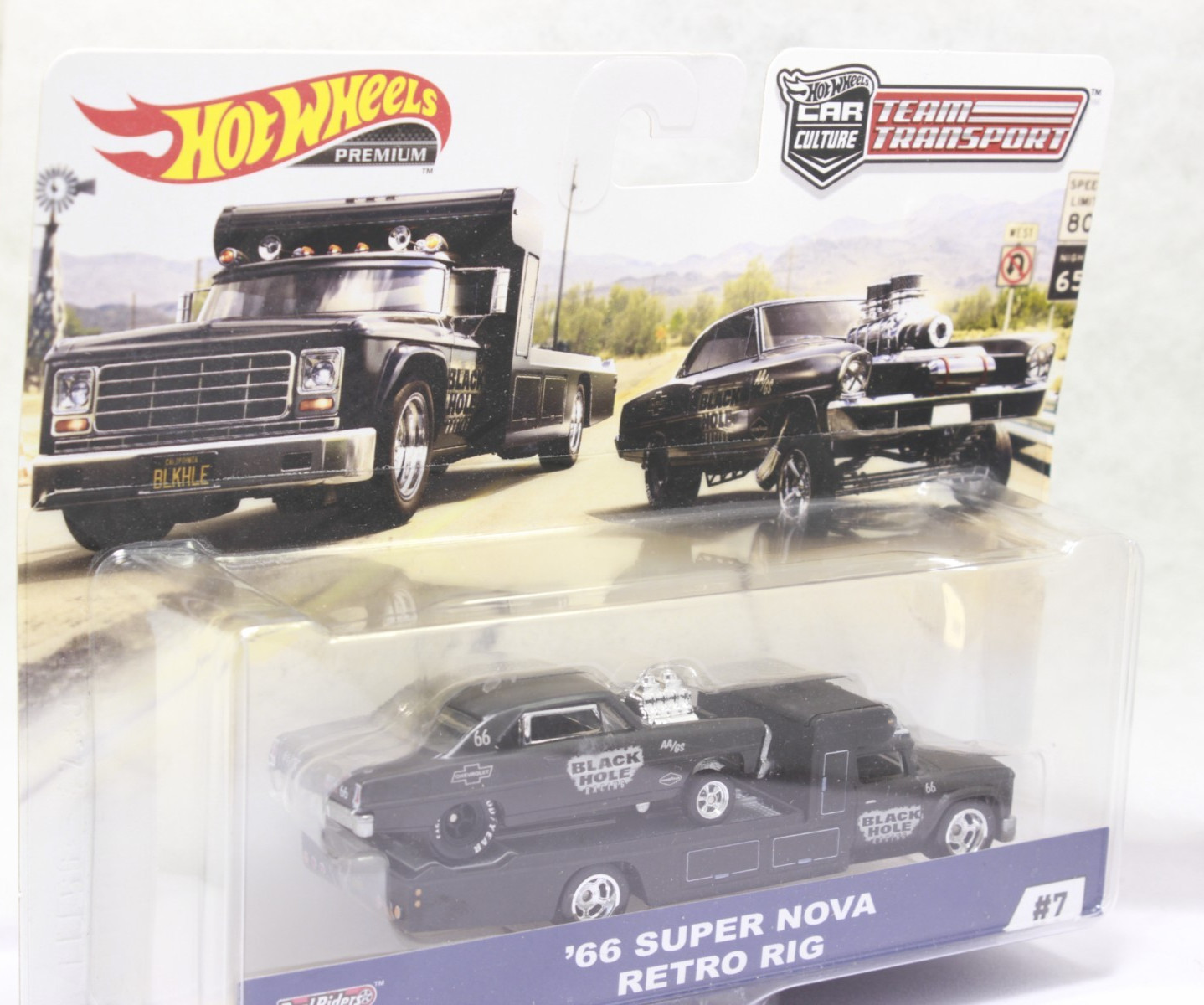 Hot Wheels Premium Car Culture Team Transport ’66 Super Nova & Retro Rig #7