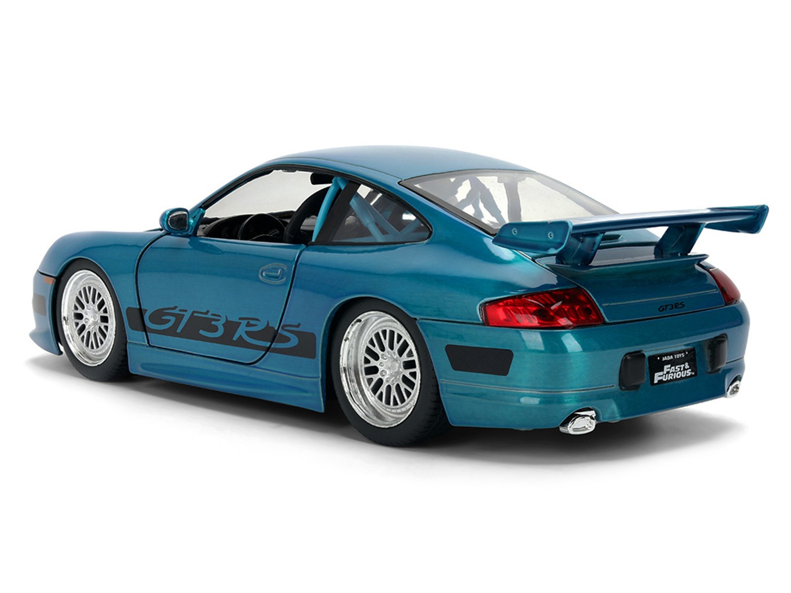 PORSCHE 911 GT3 RS 996 COLOR BRUSH “FAST & FURIOUS 25 YEARS” 1/24 BY JADA 37819