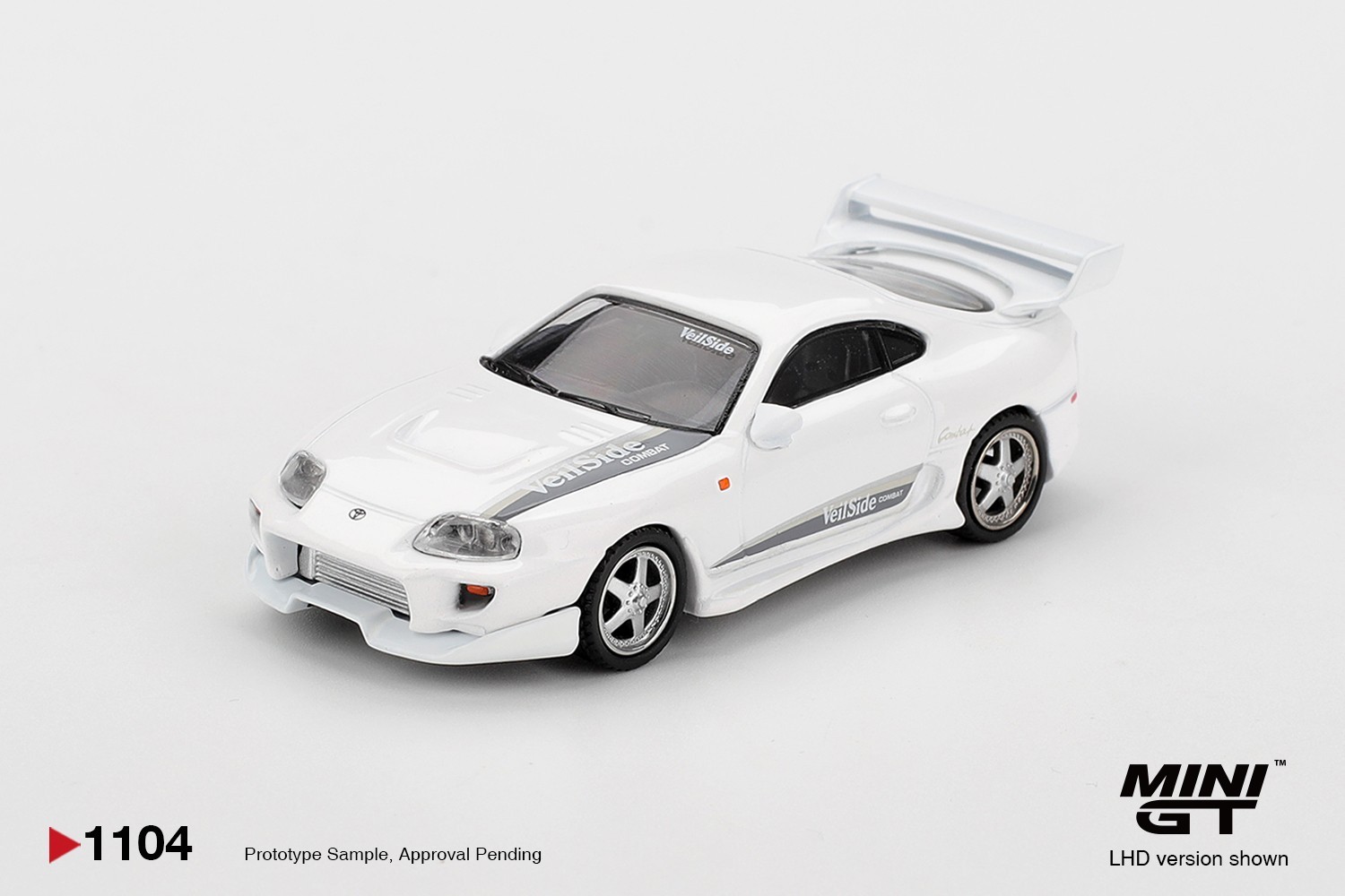 Mini GT 1:64 Toyota Supra VeilSide Combat V-I White #1104