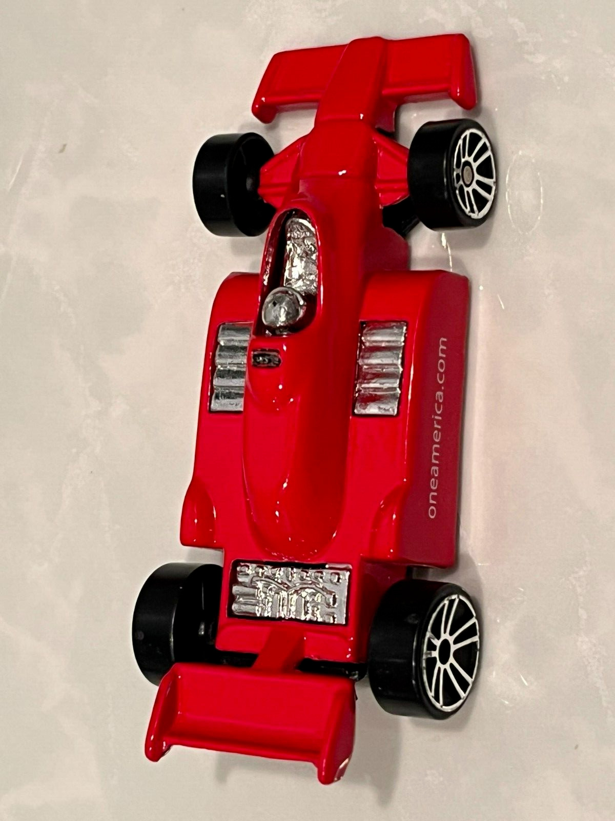 Moisto Indy Racecar Red/Silver blade air scoop “One America”