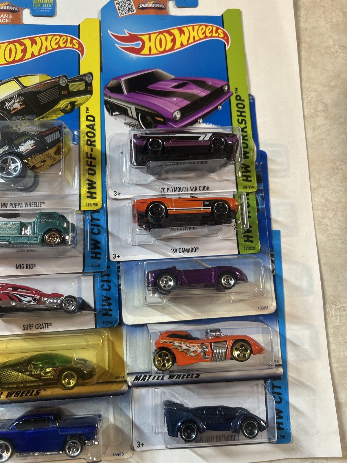 Hot Wheels Lot Of 20 Cars- Various Years, Sets, Series And Models – Unopened