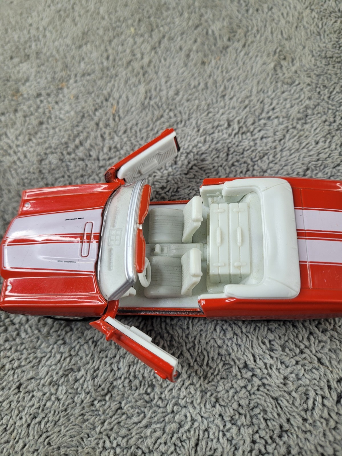 1971 Chevrolet Chevelle SS 454 Convertible Orange 1:38 Diecast Welly