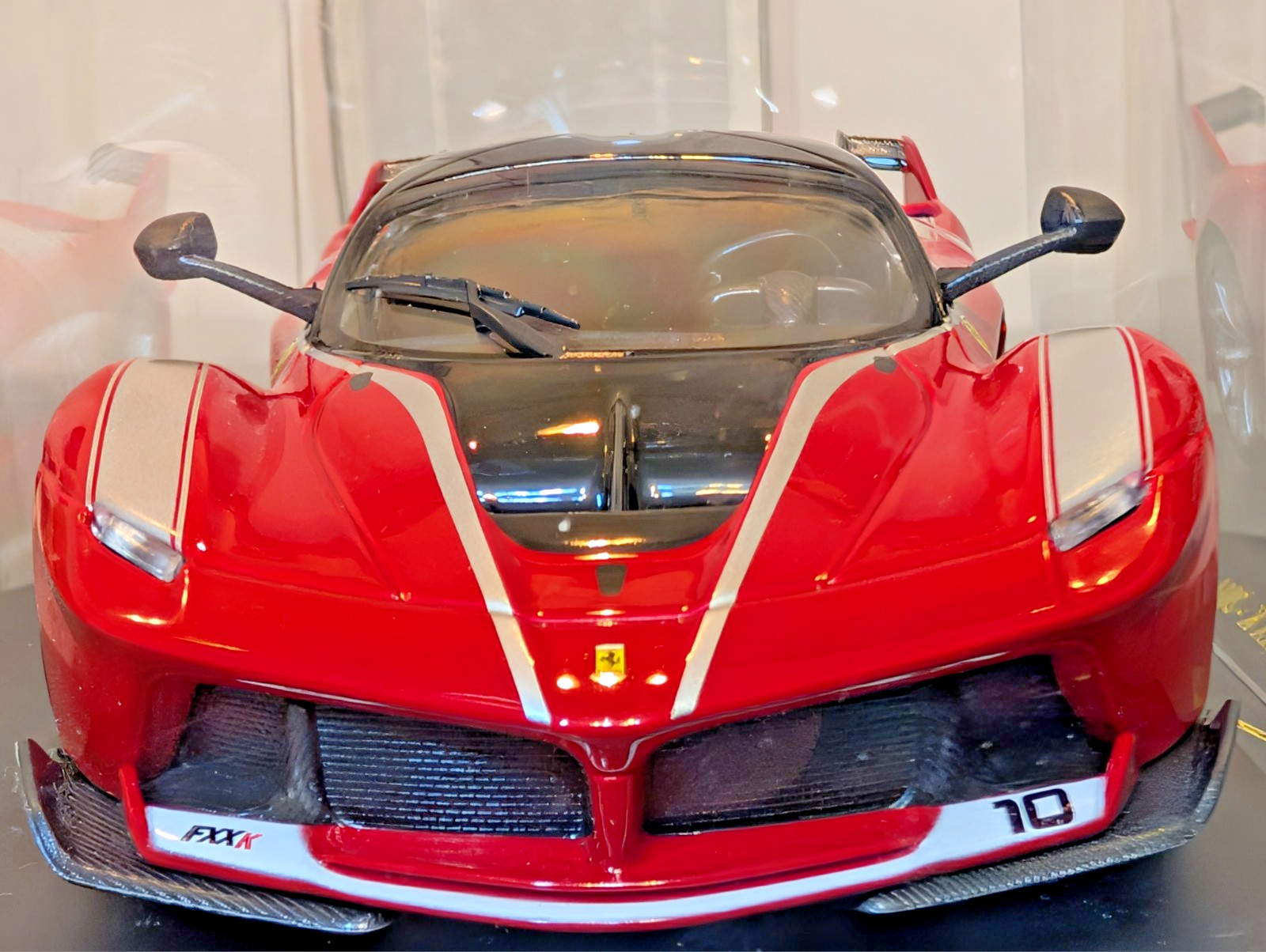 DeAgostini Ferrari FXX K 2014 Red 1/24 Diecast Model Car Display Case Used JP